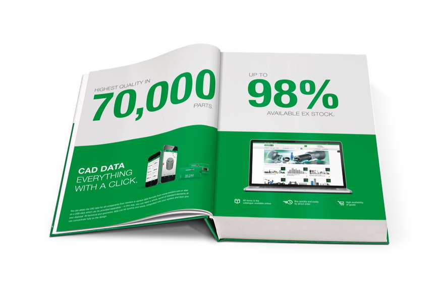 PLUS GRAND, PLUS VERT, PLUS EFFICACE : L'édition 2022 de THE BIG GREEN BOOK de norelem est de retour avec plus de 70 000 composants